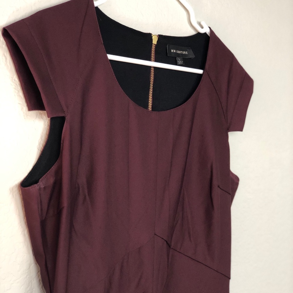 MM Couture Structured Dress - Picture 5 of 8